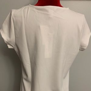 White Liz Claiborne short sleeve shirt